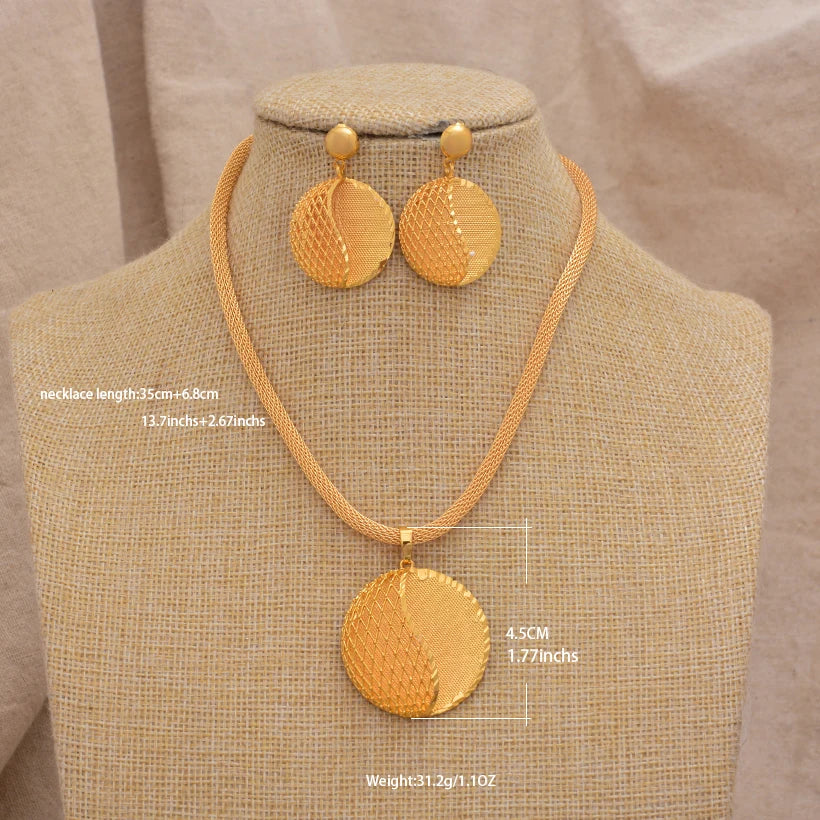Women's Gold-Tone Jewellery | Statement Necklace & Earrings Options | Braviixx