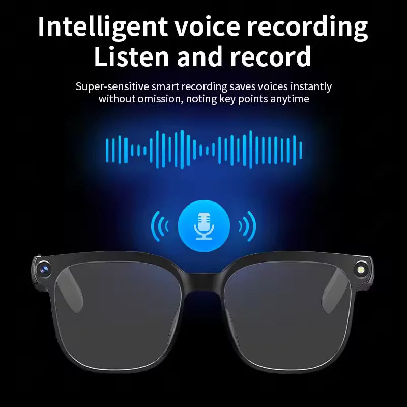 Camera Smart Glasses with Bluetooth Audio | Braviixx