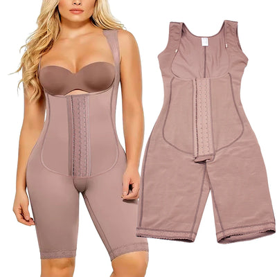 Colombian Faja Hook-Front Bodysuit | Firm Control | Braviixx