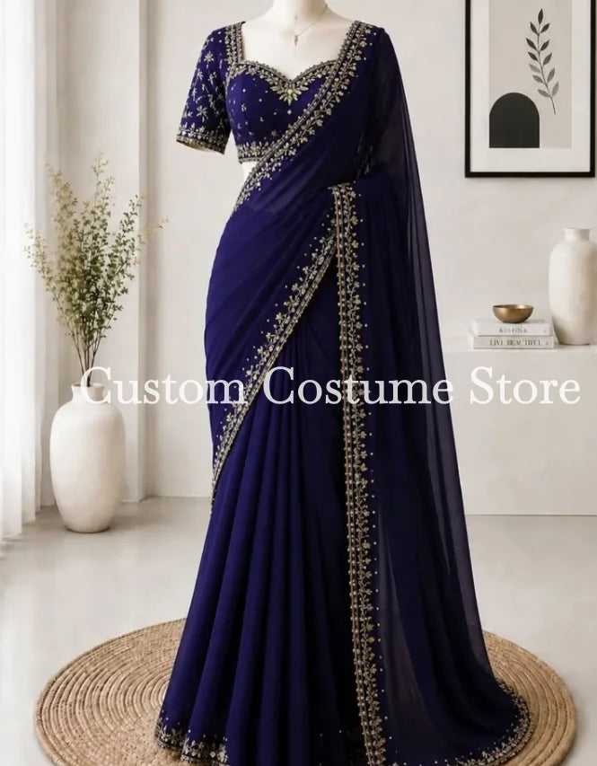 Satin A-Line Occasion Outfit | Two-Piece with Wrap | Braviixx