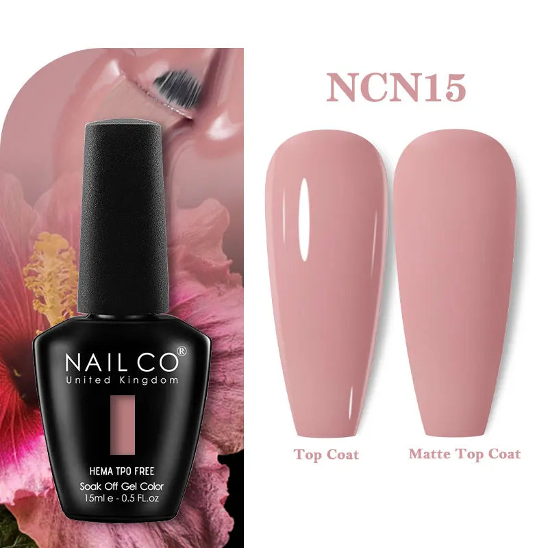 15ml UV/LED Gel Nail Polish | 152 Shade & Finish Options | Braviixx